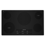 Whirlpool 36 in. Electric Cooktop with 5 Elements and Touch-Activated Controls - KCES956KSS