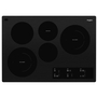 Whirlpool 30 in. Electric Ceramic Glass Cooktop with Two Dual Radiant Elements - WCE97US0KB