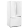 Whirlpool 33 in. Wide French Door Refrigerator 22 cu. ft. - WRFF5333PW