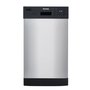 Danby 18 inches Wide Built-in Dishwasher in Stainless Steel - DDW1804EBSS