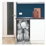 Danby 18 inches Wide Built-in Dishwasher in Stainless Steel - DDW1804EBSS