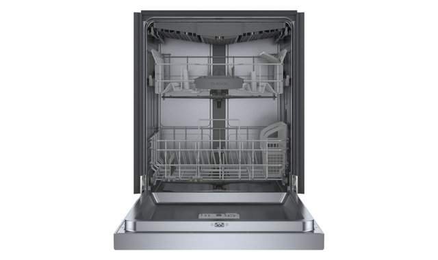 Bosch 300 Series 46 dBA 3-Rack Smart Built-In Dishwasher -SHE53C85N ...