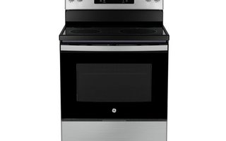 GE Free Standing Electric Convection Range Inox - JCB830STSS
