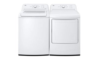 LG Top Load Washer-Dryer Set - WT6105CW-DLE6100W