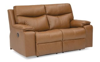 Leather Alternative Power Reclining Loveseat by Palliser