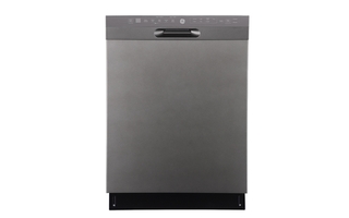 GE 24 in. Built-In Front Control Dishwasher with Tall Tub - GBF655SMPES