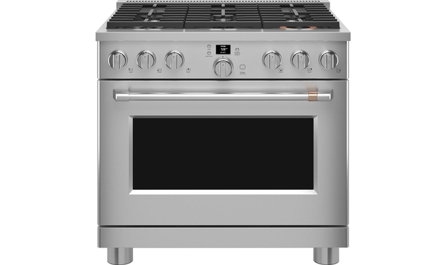 GE Café 36 in. Smart All-Gas Commercial-Style Range - CGY366P2TS1