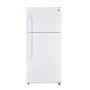 GE Energy Star 18 cu. ft. Top-Freezer Refrigerator White - GTE18FTLKWW