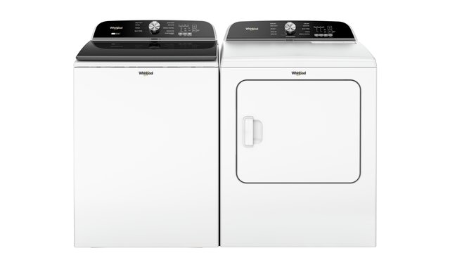 Whirlpool Washer and Dryer Set - WTW6157PW-YWED6150PW