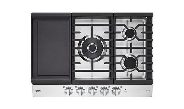 LG 30 in. Gas Cooktop with Double Burner - CBGJ3027S