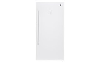 GE 14.1 cu. ft. Frost Free Upright Freezer - FUF14SMRWW