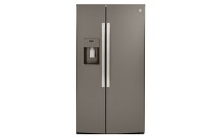 GE 25.1 cu. ft. Side-By-Side Refrigerator Slate - GSS25IMNES