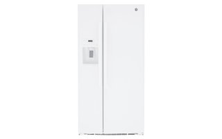 GE 23.2 cu. ft. Side-By-Side Refrigerator - GSS23GGPWW