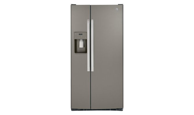 GE 23.2 cu. ft. Side-By-Side Refrigerator Slate - GSS23GMPES