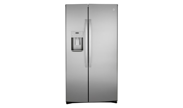 GE 25.1 cu. ft. Side-By-Side Refrigerator - GSS25IYNFS