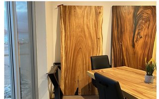 Dining table by Corcoran
