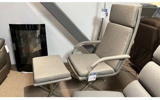 KLOC chair and ottoman by kaza