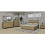 4-pc Bedroom Set Queen Size Bed 60 in. by MEQ