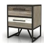 2 drawer night stand by LH Imports