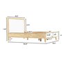 60 inch platform bed LH Imports