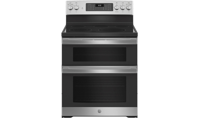 GE 30 in. Free-Standing Electric Double Oven Convection Range - JBS86SPSS