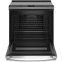 GE Profile 30 in. Slide-In Electric Convection Range with No Preheat Air Fry - PSS93YPFS