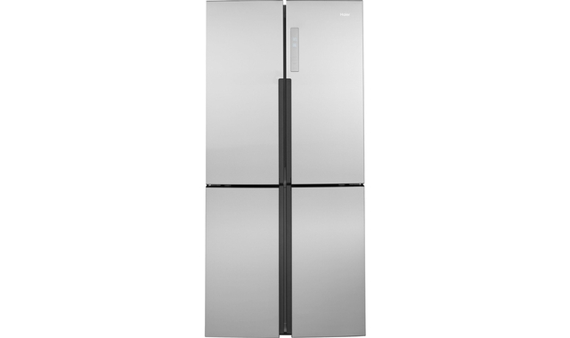 Haier 16.4 Cu Ft Quad Door Refrigerator Fingerprint Resistant - QHE16HYPFS