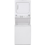 GE 27 in. Unitized Spacemaker Washer and Gas Dryer - GUD27GSSMWW