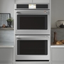 GE Café 30 in. Built-In Convection Double Wall Oven - CTD90DP2NS1