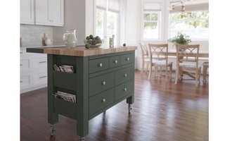 Kitchen island by Canadel from the GOURMET collection