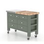 Kitchen island by Canadel from the GOURMET collection