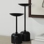 Set of 2 candle holders 10 and 12 inch by Accent Design