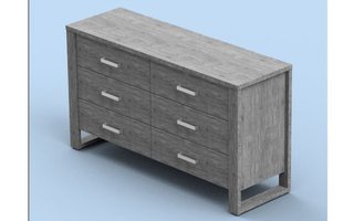 6 drawer desk MEQ
