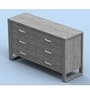 6 drawer desk MEQ