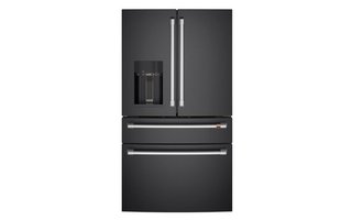 GE Café 22.3 cu. ft. Smart Counter-Depth 4-Door French-Door Refrigerator - CXE22DP3PD1