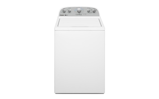 Whirlpool 4.4-3.9 cu. ft. Whirlpool Top Load Washer with Removable Agitator - WTW4957PW