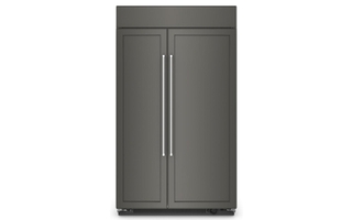 KitchenAid 30 cu. ft. 48 Built-In Side-by-Side Refrigerator with Panel-Ready Doors - KBSN708MPA