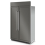 KitchenAid 30 cu. ft. 48 Built-In Side-by-Side Refrigerator with Panel-Ready Doors - KBSN708MPA