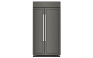 KitchenAid 25.5 Cu Ft. 42 Built-In Side-by-Side Refrigerator with Panel-Ready Doors - KBSN702MPA