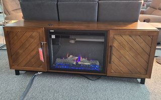 TV Stand with Fireplace