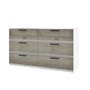 6 Drawer Double Dresser by MEQ