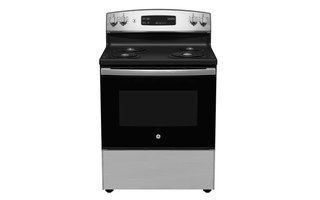 GE 30 in. Freestanding Electric Range Stainless Steel - JCBS350SVSS