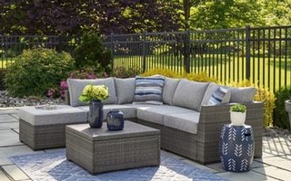 Exterior furniture- Sectionnal and table P297-070
