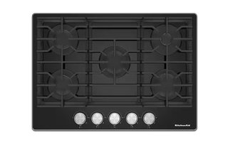 KitchenAid 30 in. 5-Burner Gas Cooktop - KCGG530PBL