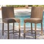 Outdoor furniture - Set of 2 bar benches - P749-130