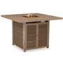 Outdoor furniture - Bar table with fireplace - P749-665