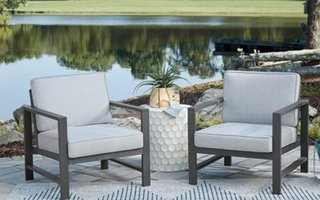 Outdoor furniture - Set of 2 armchairs - P349-821