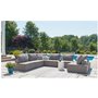 Exterior furniture- 7 piece sectionnal- P160P2