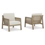 Outdoor furniture - Set of 2 armchairs - P342-820