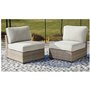 Outdoor furniture - Set of 2 armchairs - P458-846